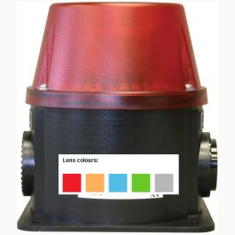 Deegee ISB-T/-/LED Series IP66 114 dB Multi-tone Sounder with Integrated LED Beacon PN: ISB-T/-/LED