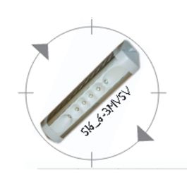 Labcraft SI6_6-3MVSV 10-32V LED Scenelite White/silver PN: SI6_6-3MVSV