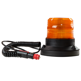 ECCO EB5013A LED SERIES BRONZE Magnetic 12/24v Amber LED Beacon PN:EB5013A