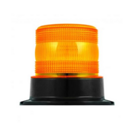 LED Autolamps EQPR10ABM 10-30V Amber Warning Beacon - Three-Bolt Mount PN: EQPR10ABM 