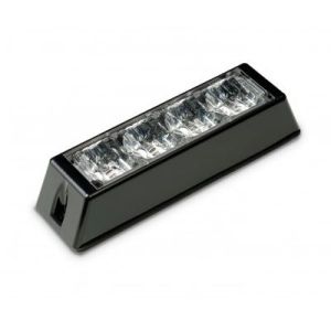 LED Autolamps LED4DVW 10-30V 4-LED Directional Warning Lamp - White PN: LED4DVW 